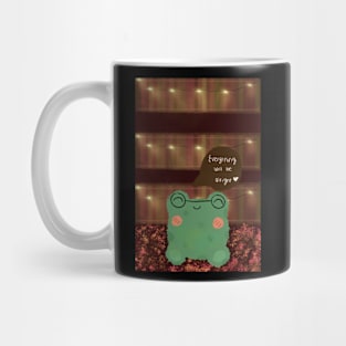 Everything will be alright frog Mug